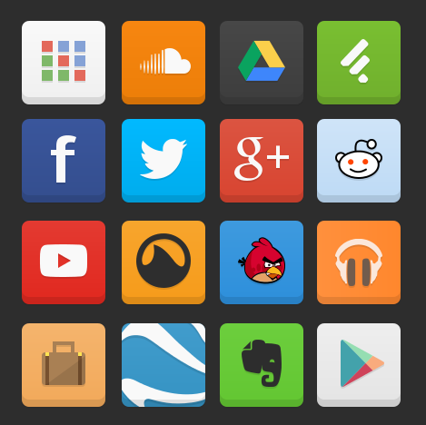 Numix Square icon pack